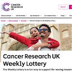 cancer research uk lottery